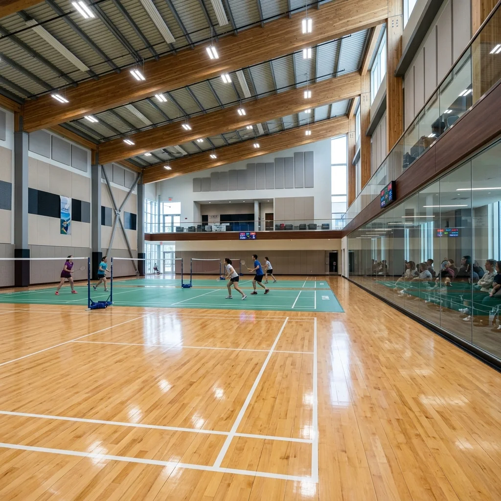 Indoor Badminton Court